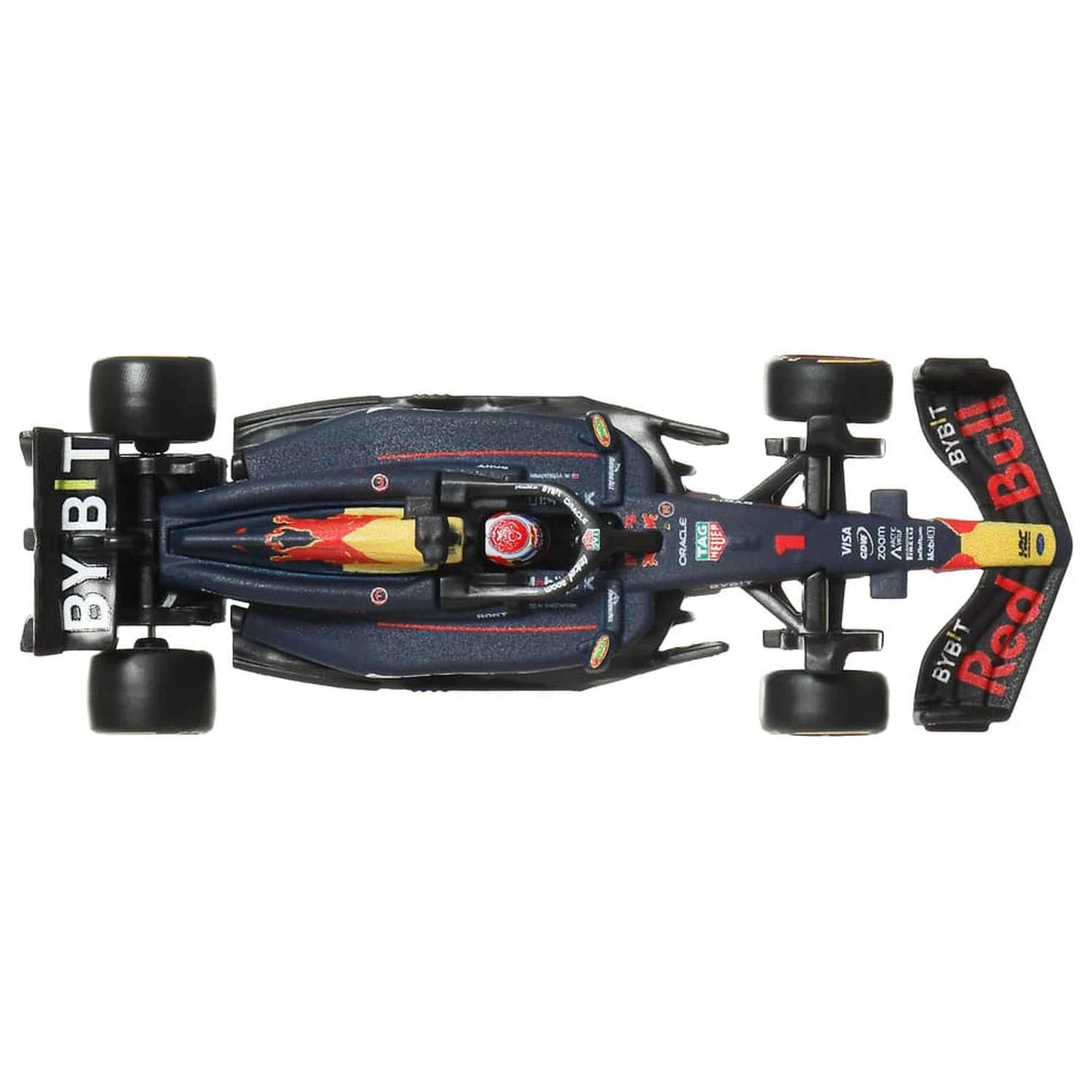 Formula 1 Hot Wheels Premium Druckguss Fahrzeug 1/64 Oracle Red Bull Racing RB20 (#1) (Max Verstappen 2024) Produktfoto