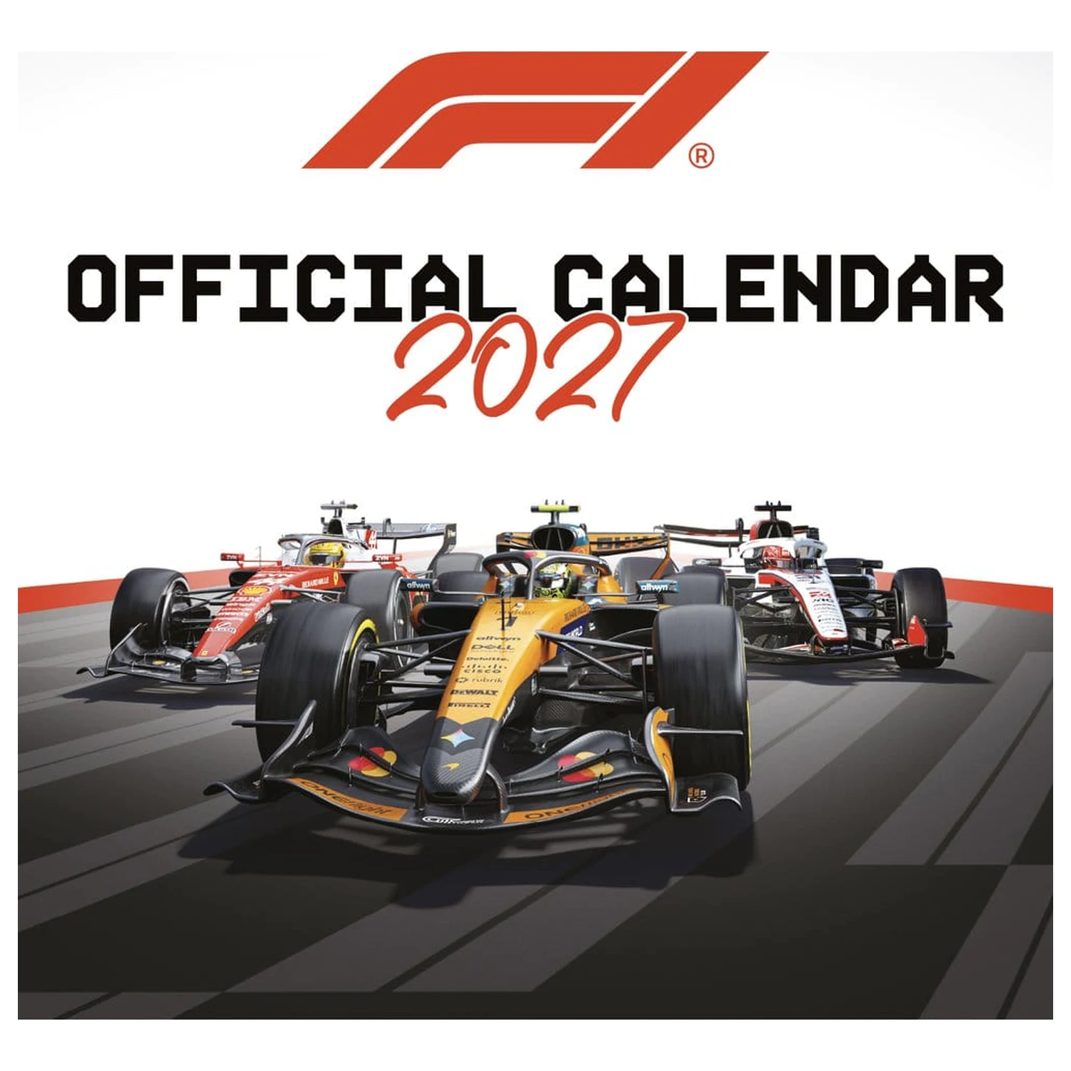 Formula 1 Kalender 2027 30 x 30 cm Produktfoto