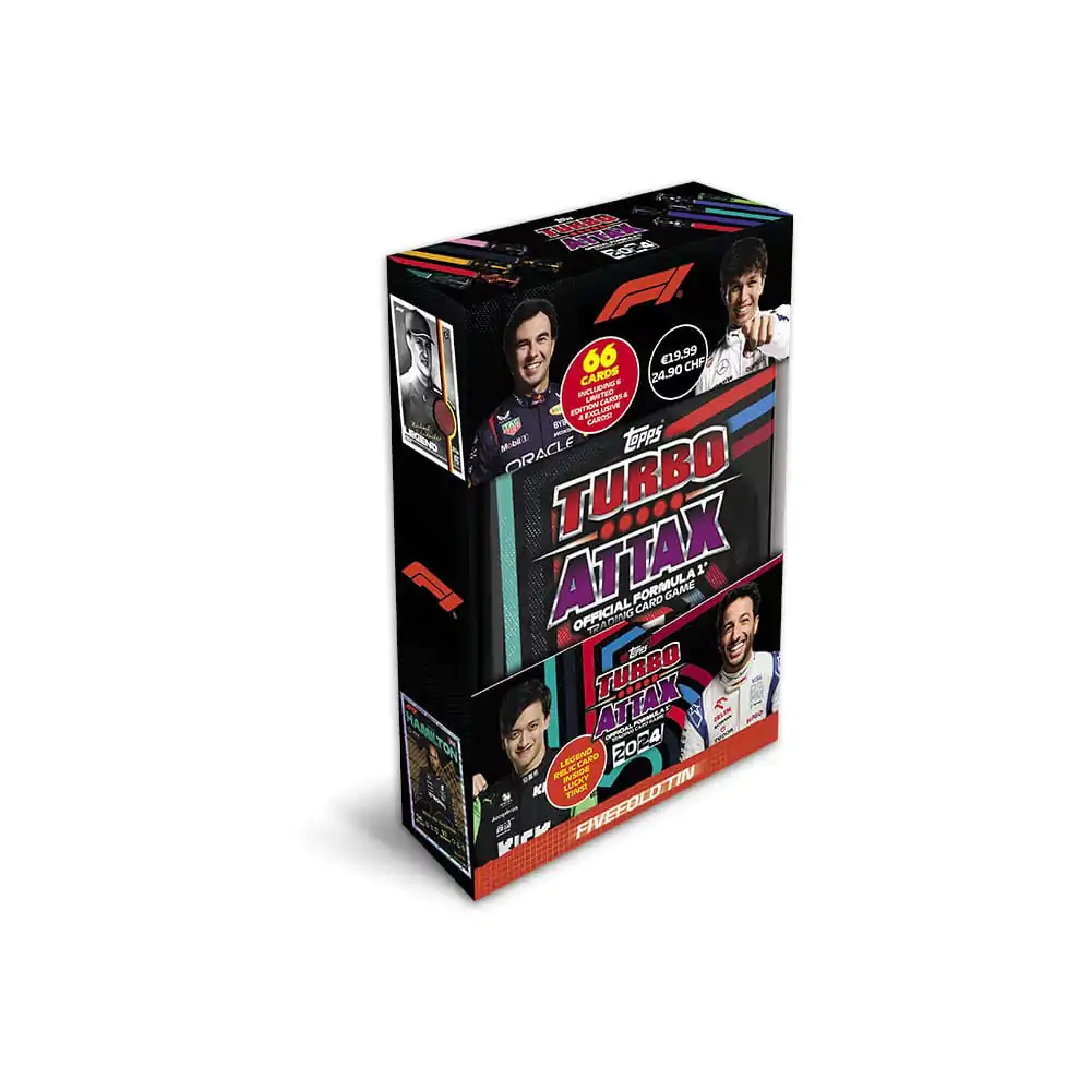Formel 1 Turbo Attax TCG 2024 F1 Fivefold Tin *Deutsche Version* Produktfoto