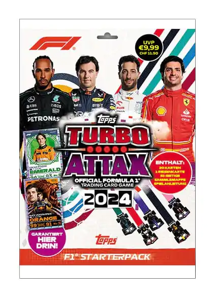 Formel 1 Turbo Attax TCG 2024 F1 Starterpack *Deutsche Version* Produktfoto