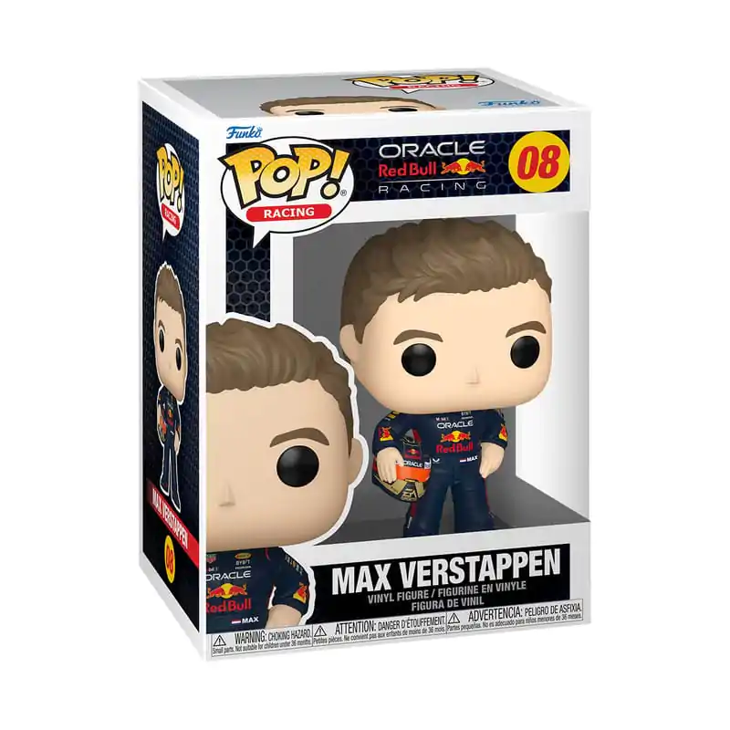 Formular 1 Funko POP! Racing Vinyl Figur Verstappen w/Helm 9 cm termékfotó