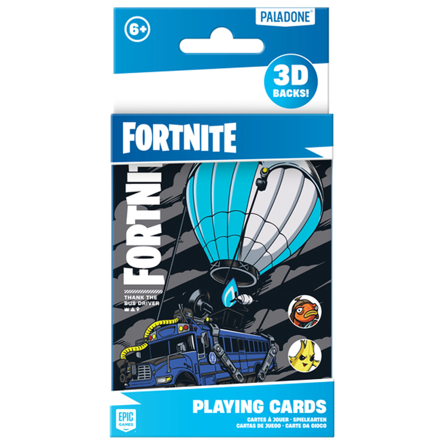 Fortnite 3D Spielkarten Produktfoto