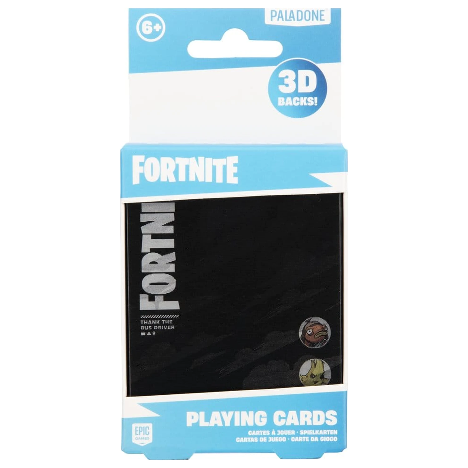 Fortnite Spielkarten 3D Motion Produktfoto