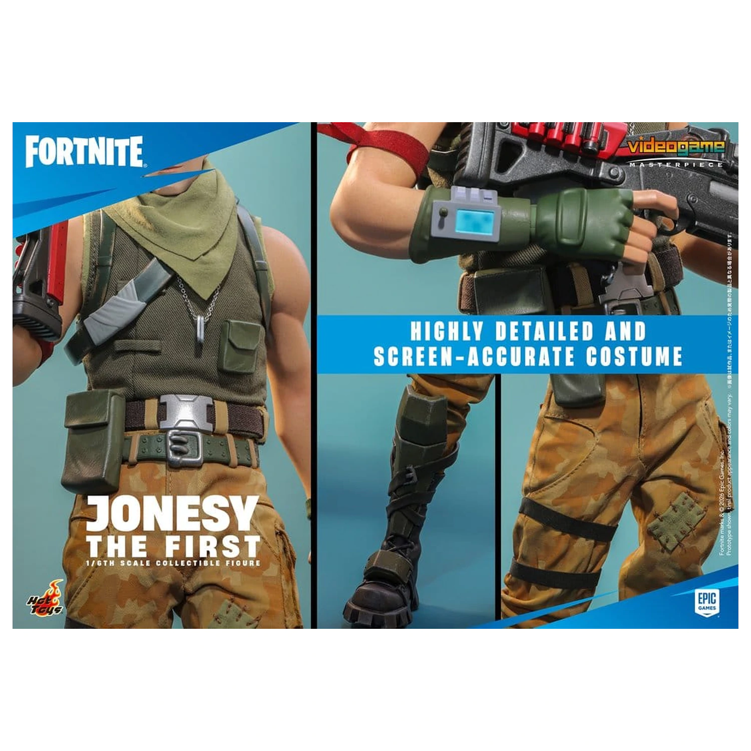 Fortnite Actionfigur 1/6 Jonesy The First 32 cm Produktfoto