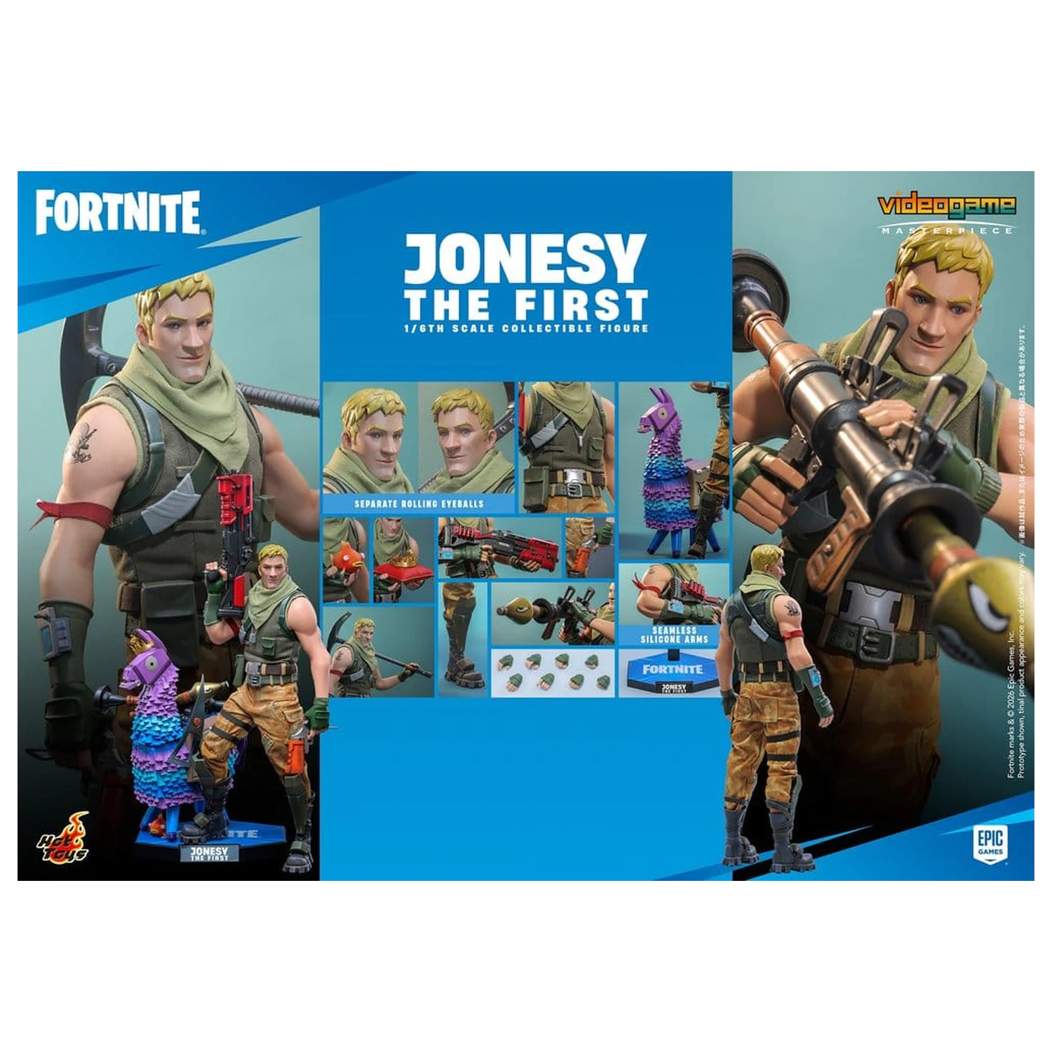 Fortnite Actionfigur 1/6 Jonesy The First 32 cm Produktfoto