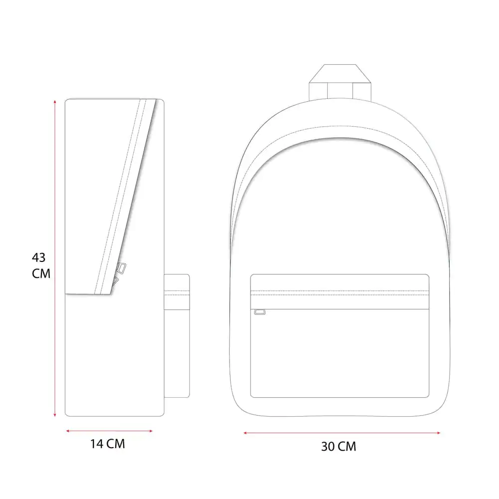 Fortnite Rucksack Battle Royal Blue Horse 43 cm Produktfoto