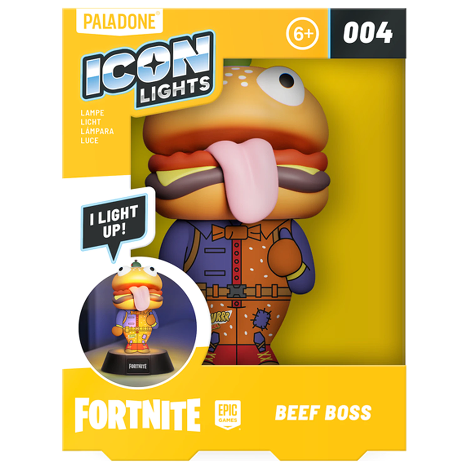 Fortnite Beef Boss Icon Lampe 11 cm Produktfoto