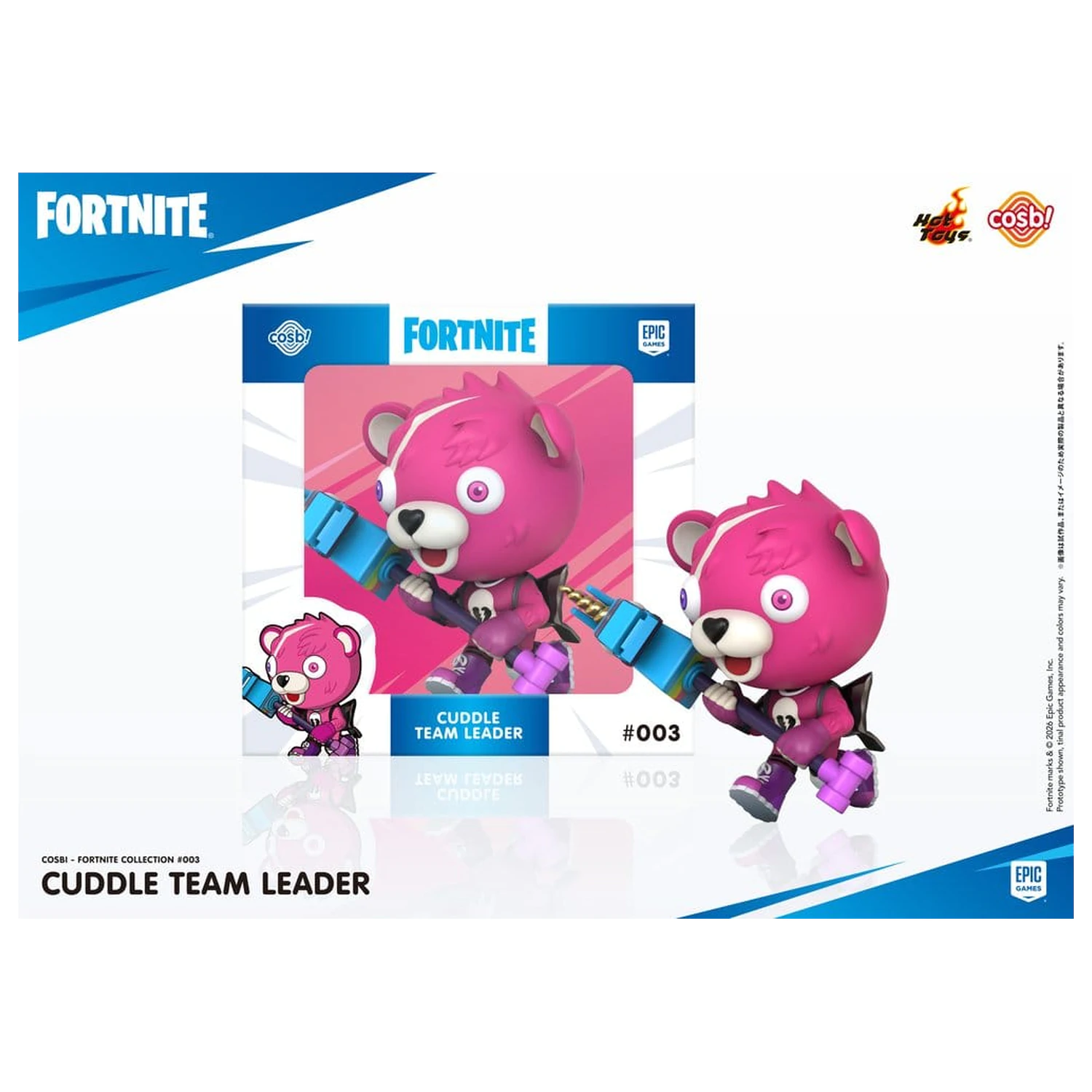 Fortnite Cosbi Mini Figur Cuddle Team Leader 8 cm Produktfoto