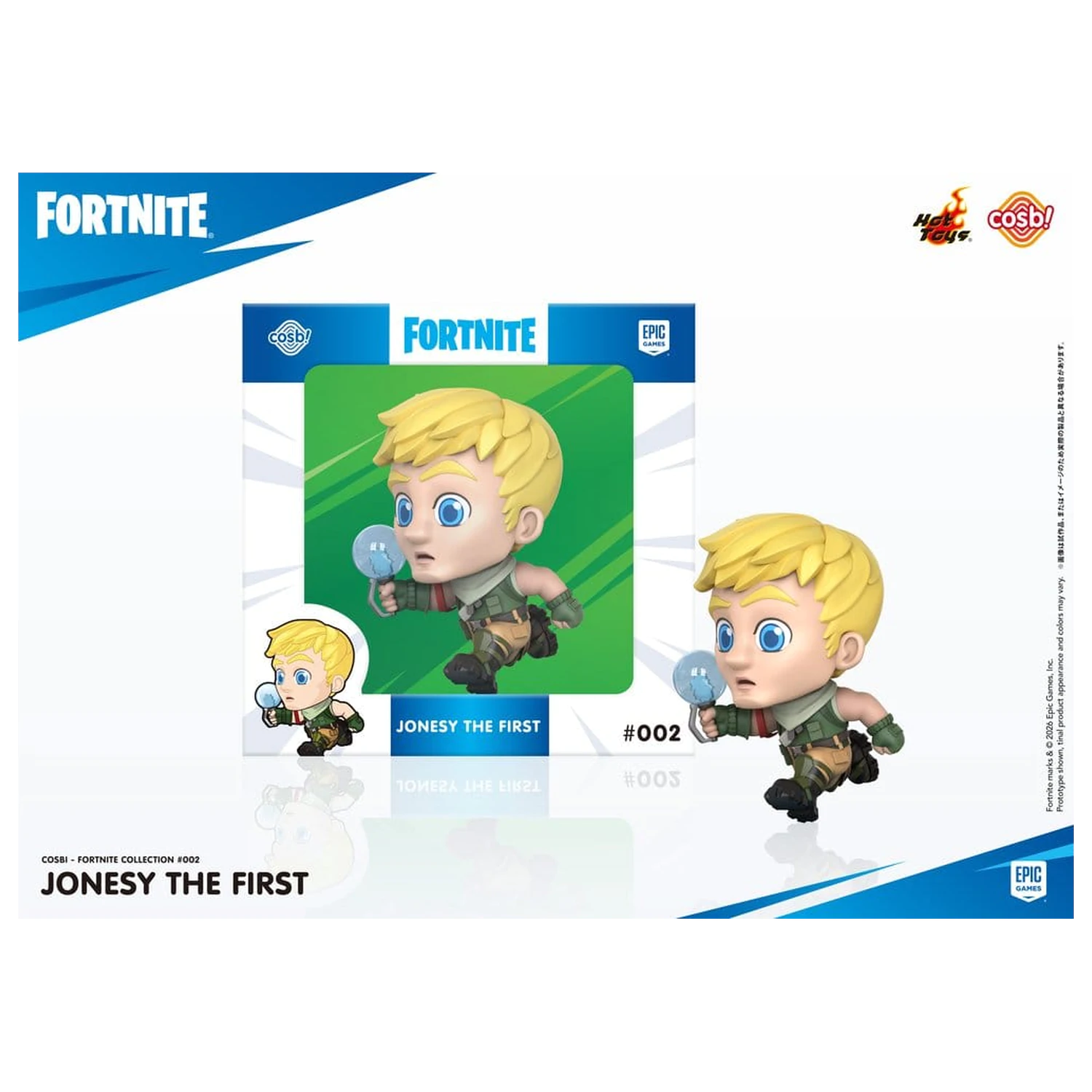Fortnite Cosbi Mini Figur Jonesy The First 8 cm Produktfoto