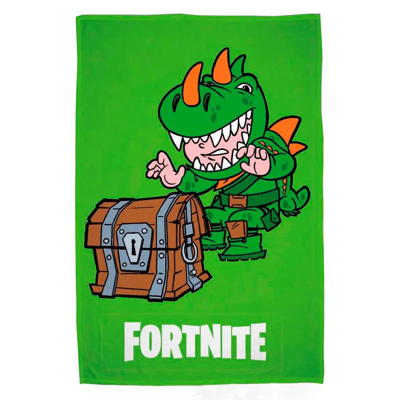 Fortnite Dino Baumwoll Strandtuch Produktfoto