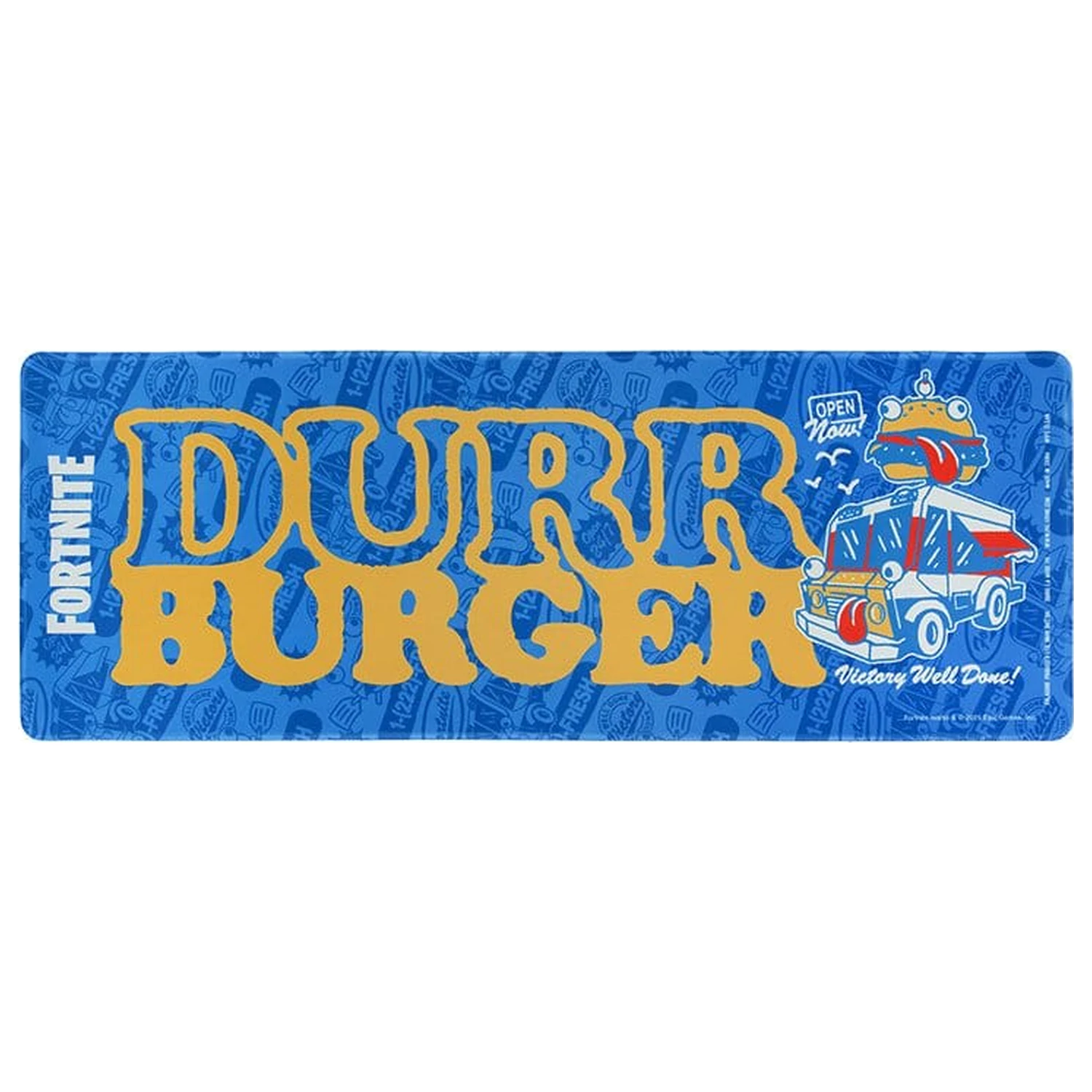 Fortnite Mauspad Durr Burger 81 x 30 cm Produktfoto