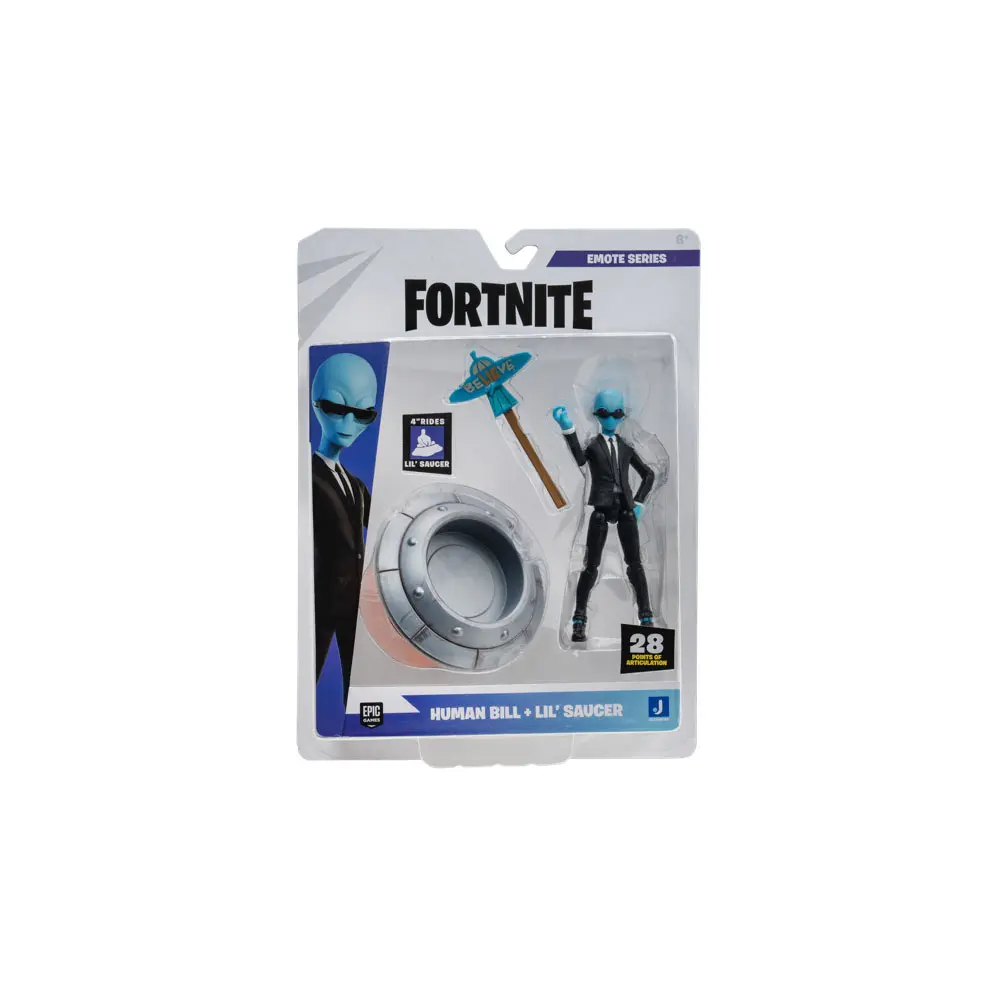 Fortnite Emote Series Actionfigur Human Bill & Lil' Saucer Produktfoto