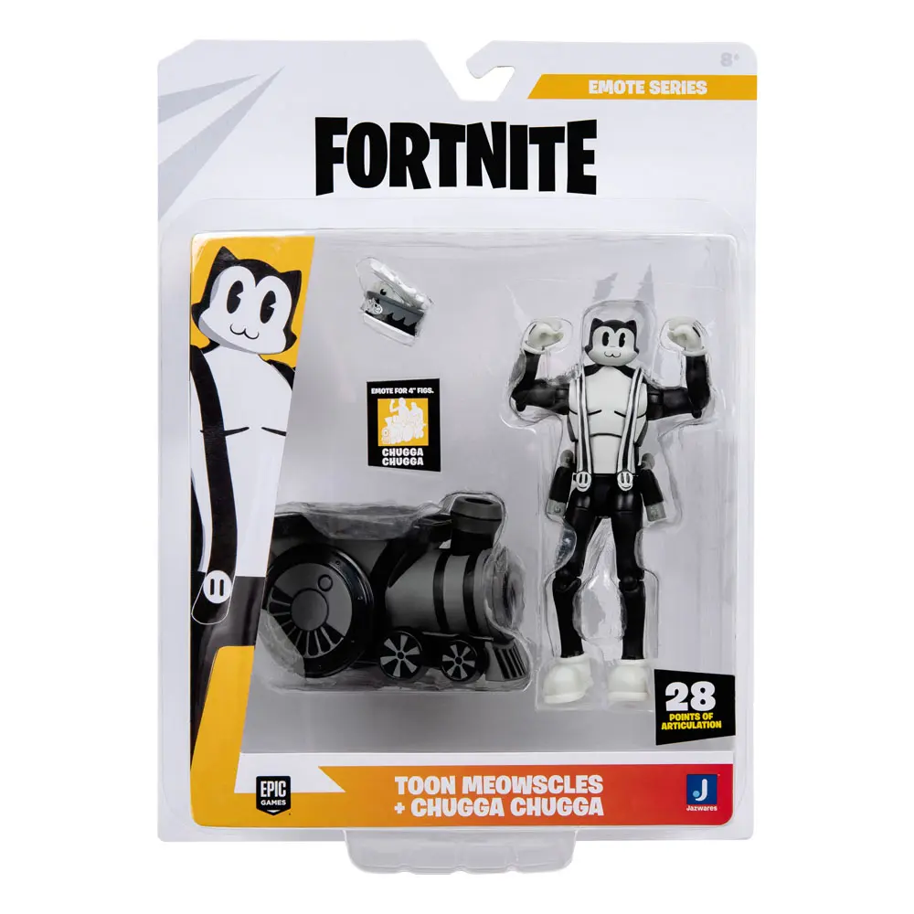 Fortnite Emote Series Actionfigur Toon Meowscles & Cugga Chugga Produktfoto