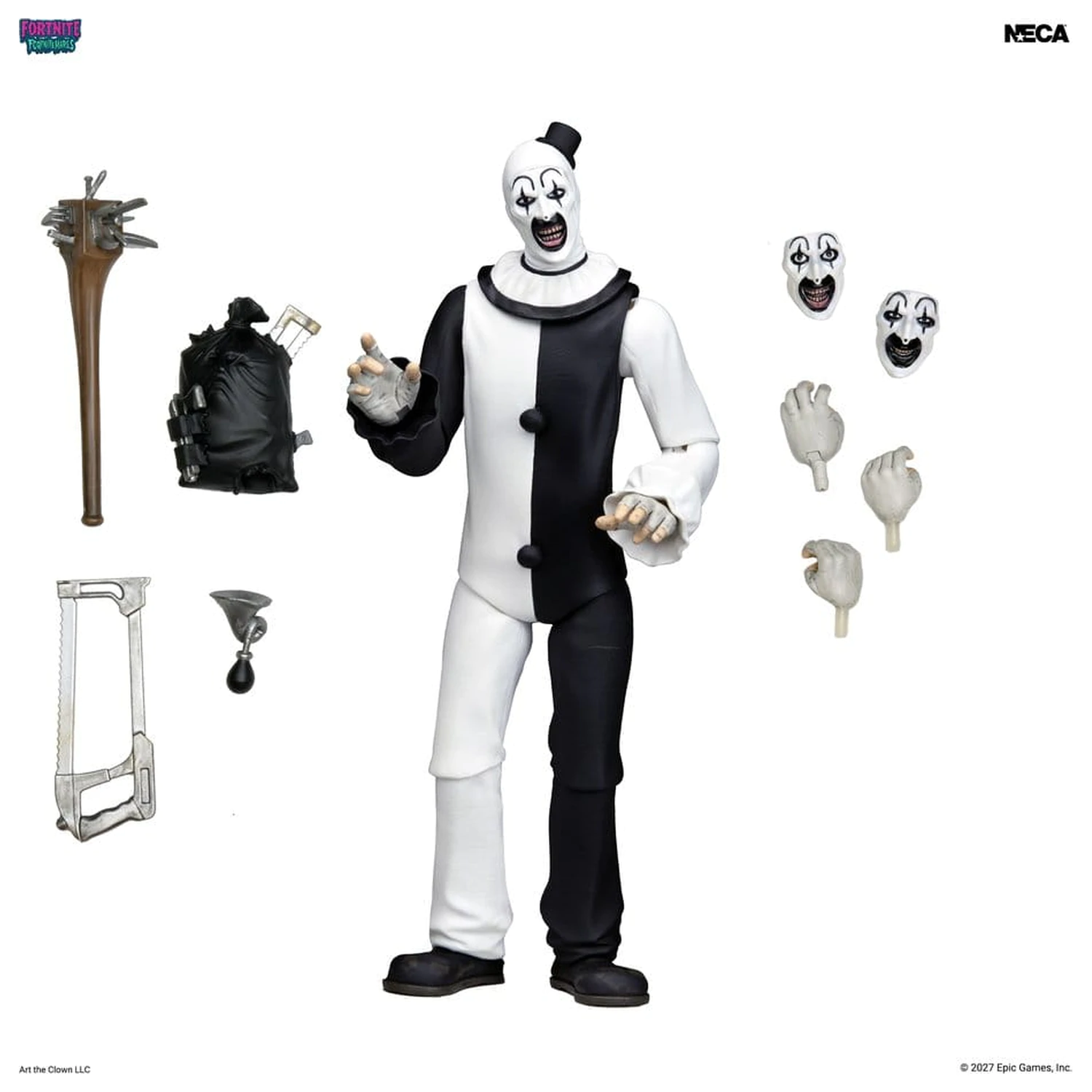 Fortnite: Fortnitemares Actionfigur Art the Clown 18 cm Produktfoto