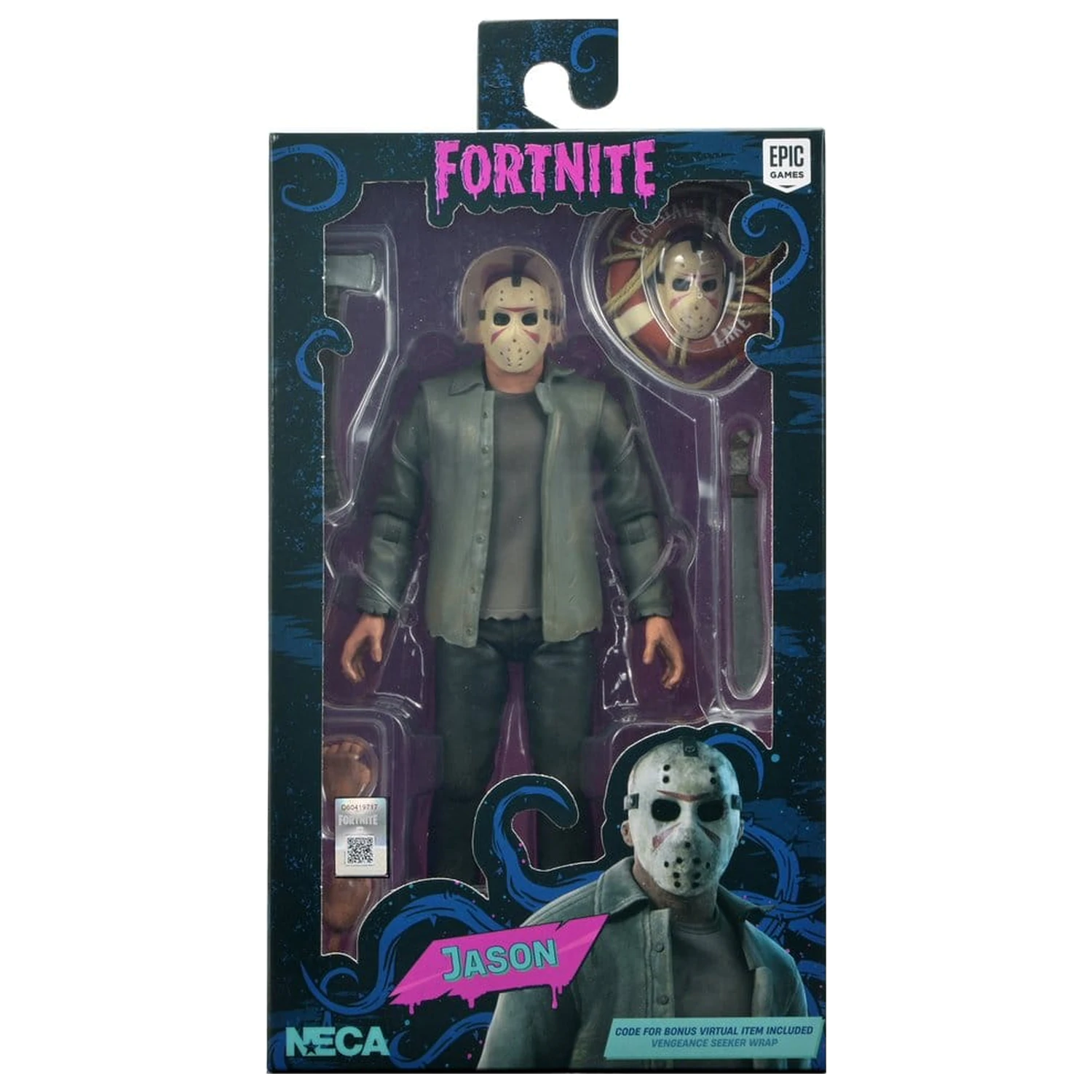 Fortnite: Fortnitemares Action-Figur Jason Voorhees 18 cm Produktfoto