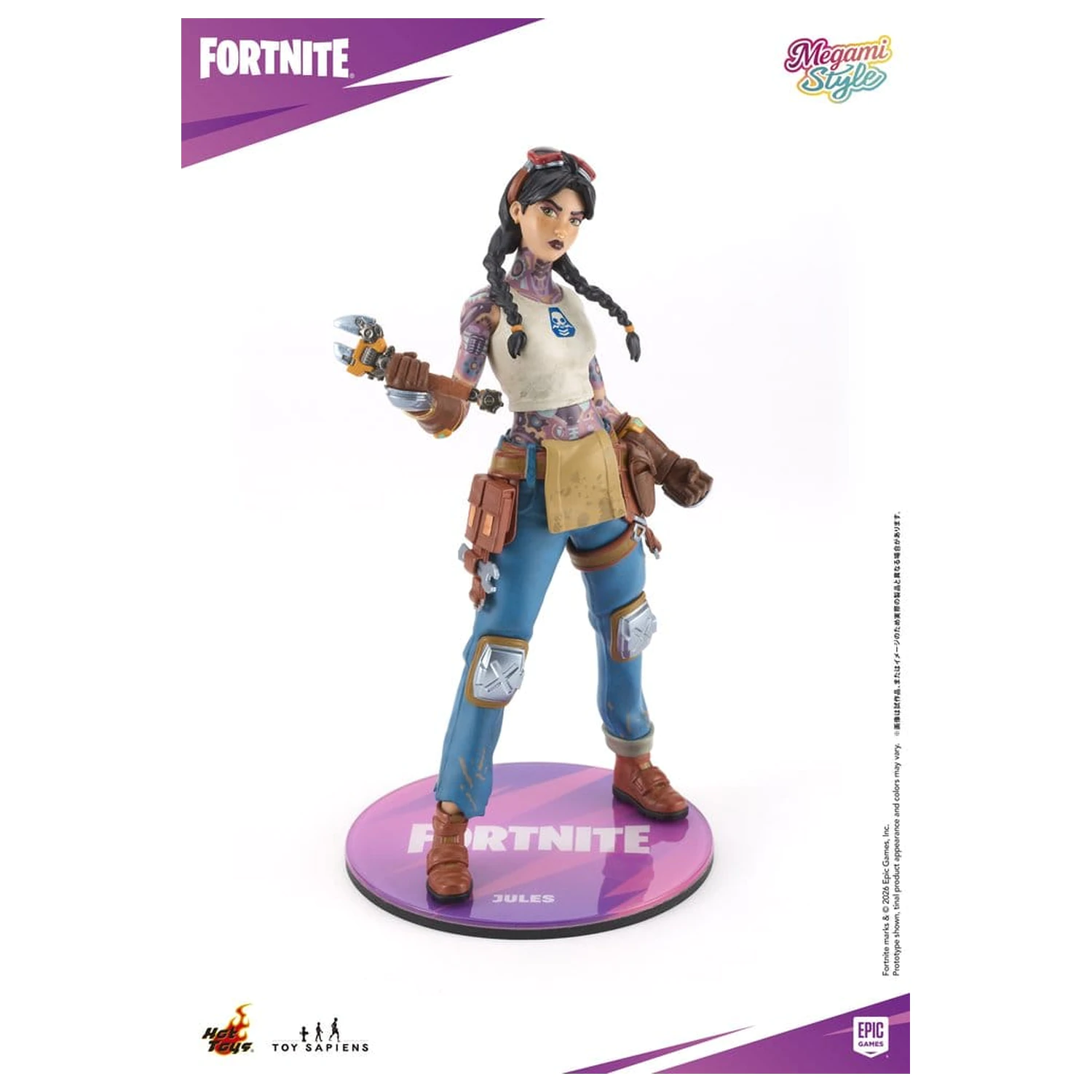 Fortnite Megami Style PVC Figur 1/9 Jules 22 cm Produktfoto