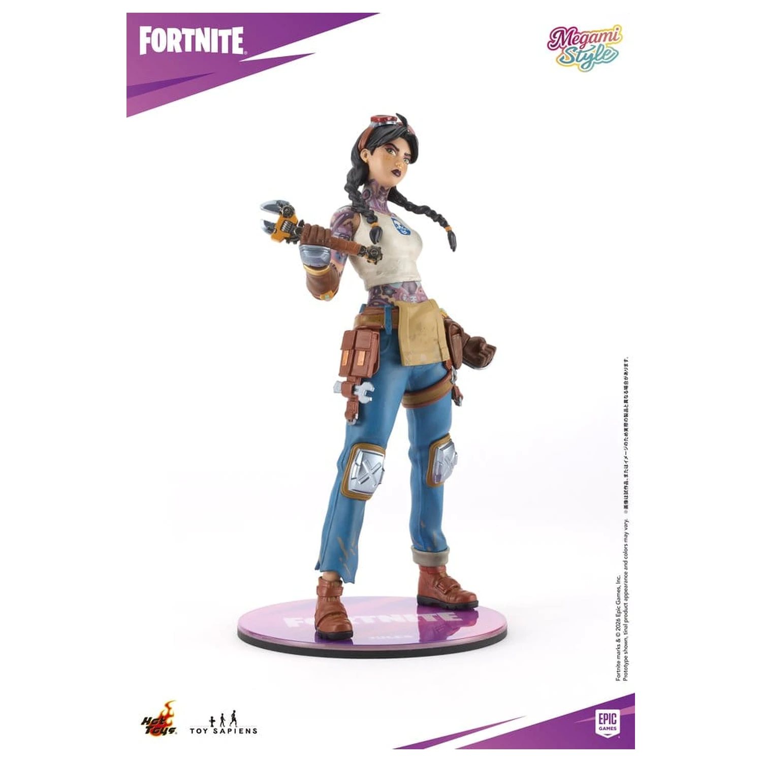 Fortnite Megami Style PVC Figur 1/9 Jules 22 cm Produktfoto