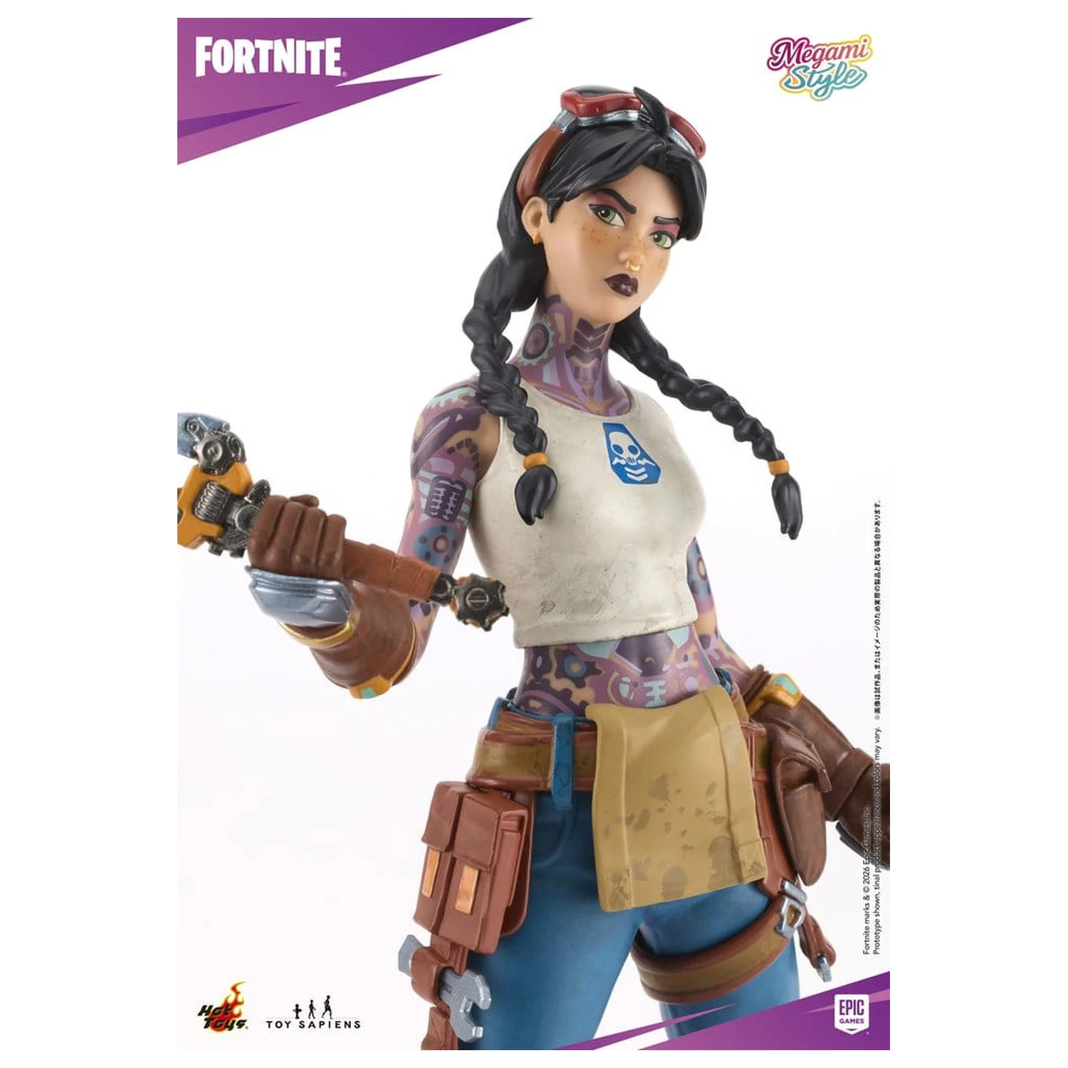Fortnite Megami Style PVC Figur 1/9 Jules 22 cm Produktfoto