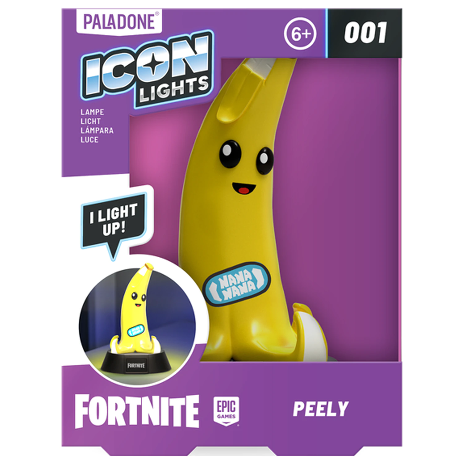 FORTNITE Peely Icon Lampe 11 cm Produktfoto