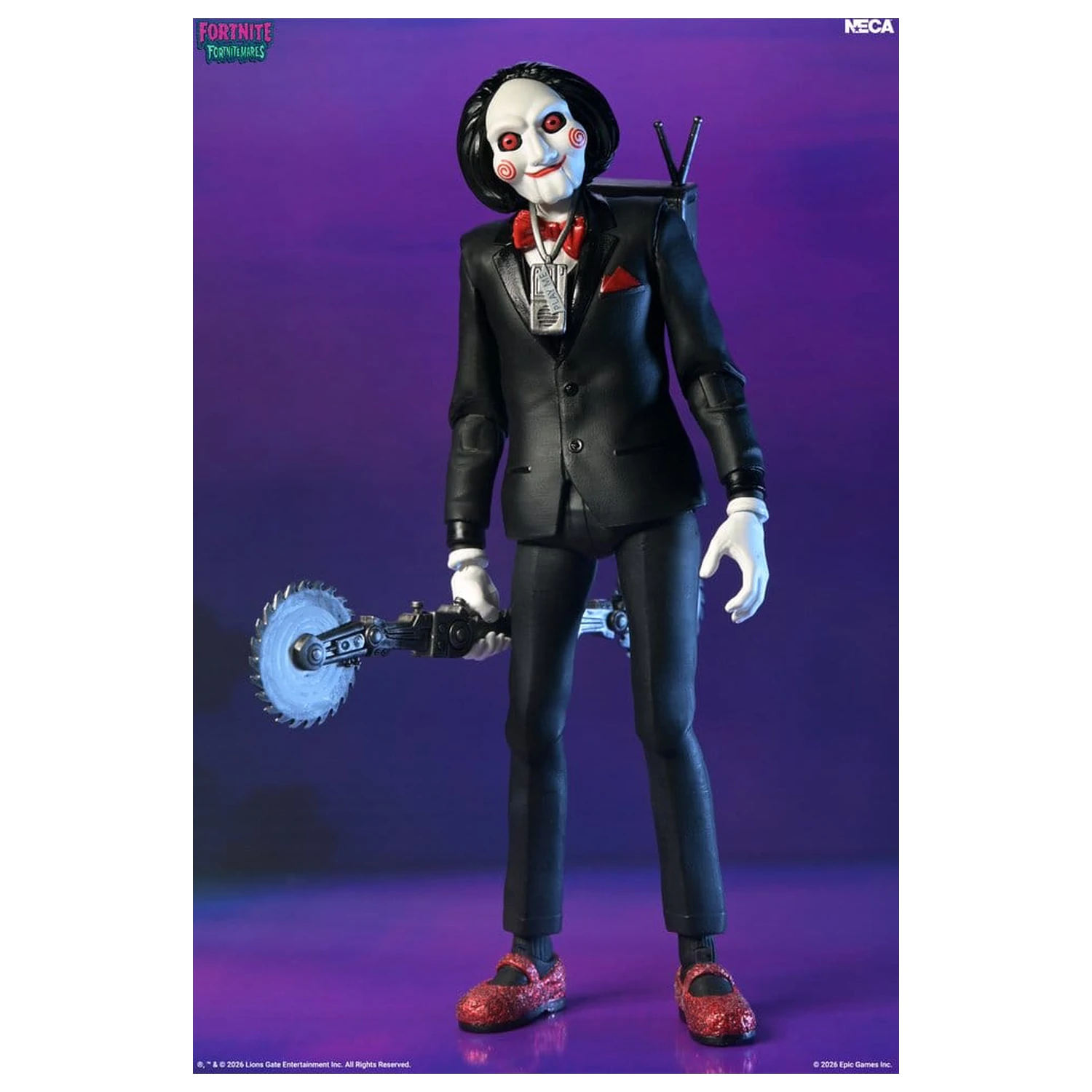 Fortnite/SAW Fortnitemares Actionfigur Billy the Puppet 18 cm Produktfoto