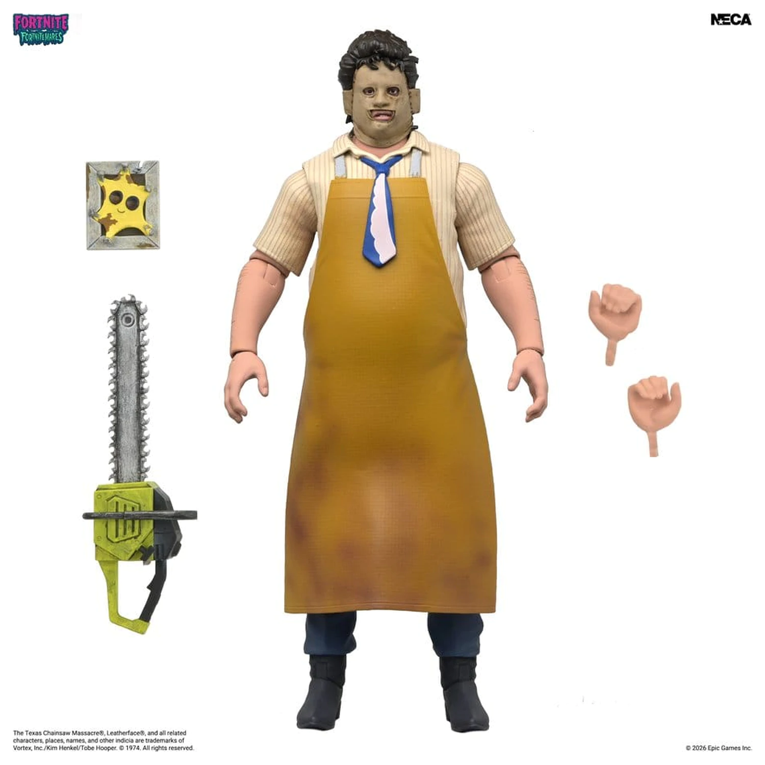 Fortnite/Texas Chainsaw Massacre Fortnitemares Action Figur Leatherface 18 cm Produktfoto