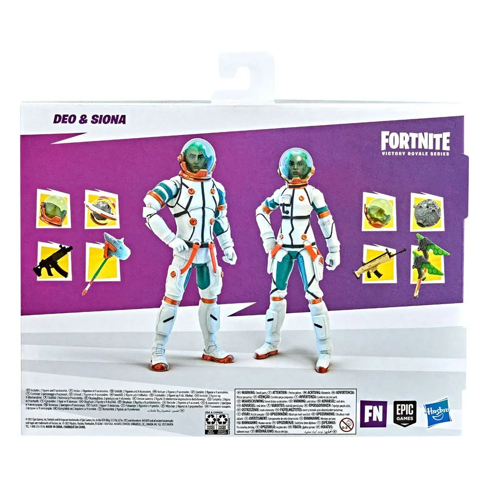 Fortnite Victory Royale Series Actionfiguren 2022 Battle Royale Pack Deo & Siona 15 cm Produktfoto