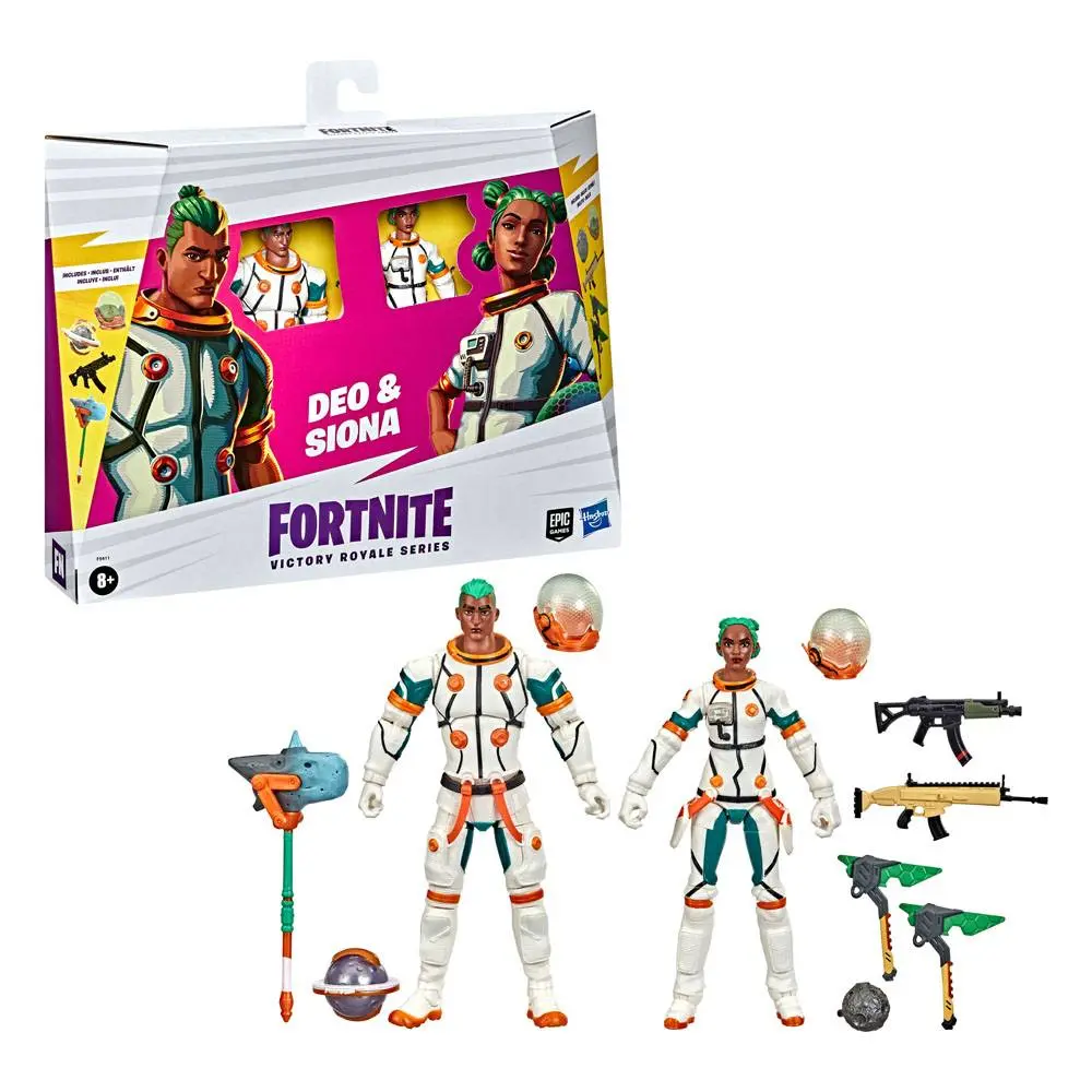 Fortnite Victory Royale Series Actionfiguren 2022 Battle Royale Pack Deo & Siona 15 cm Produktfoto