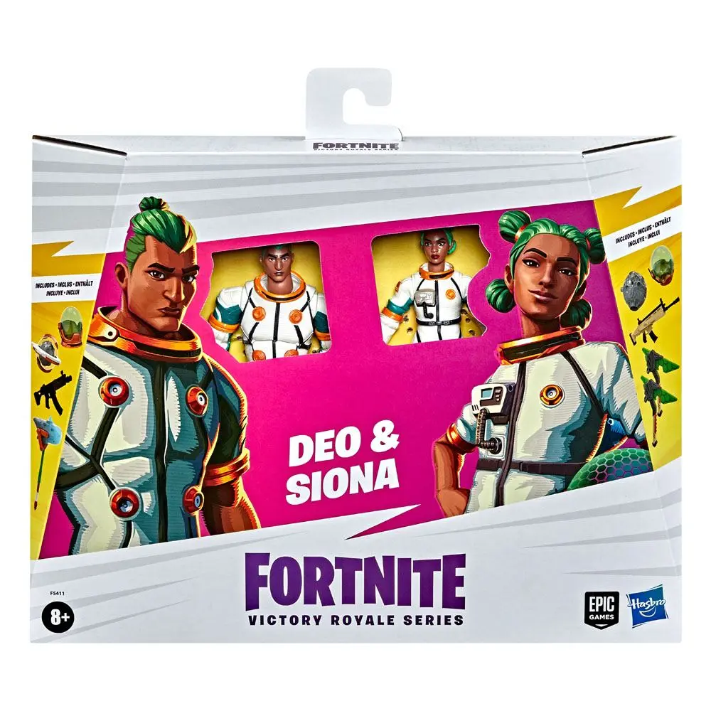 Fortnite Victory Royale Series Actionfiguren 2022 Battle Royale Pack Deo & Siona 15 cm Produktfoto