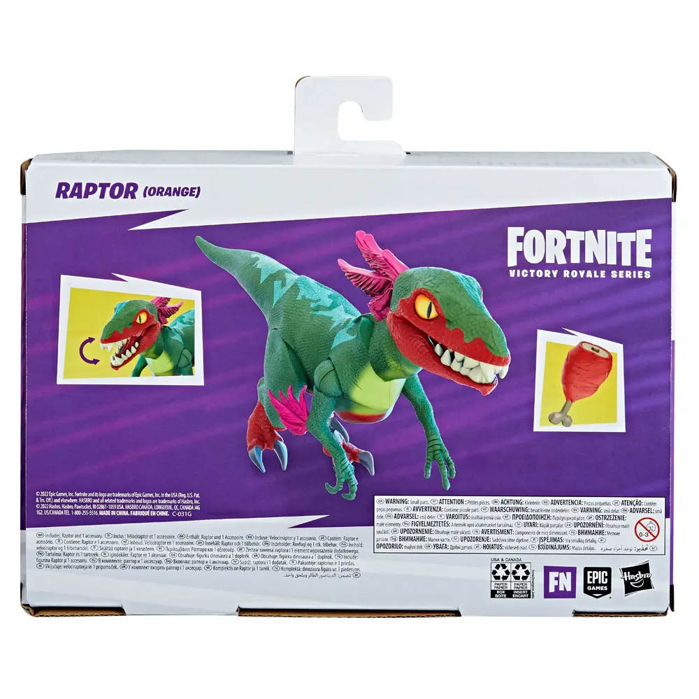 Fortnite Victory Royale Series Actionfigur Raptor (Orange) 15 cm Produktfoto