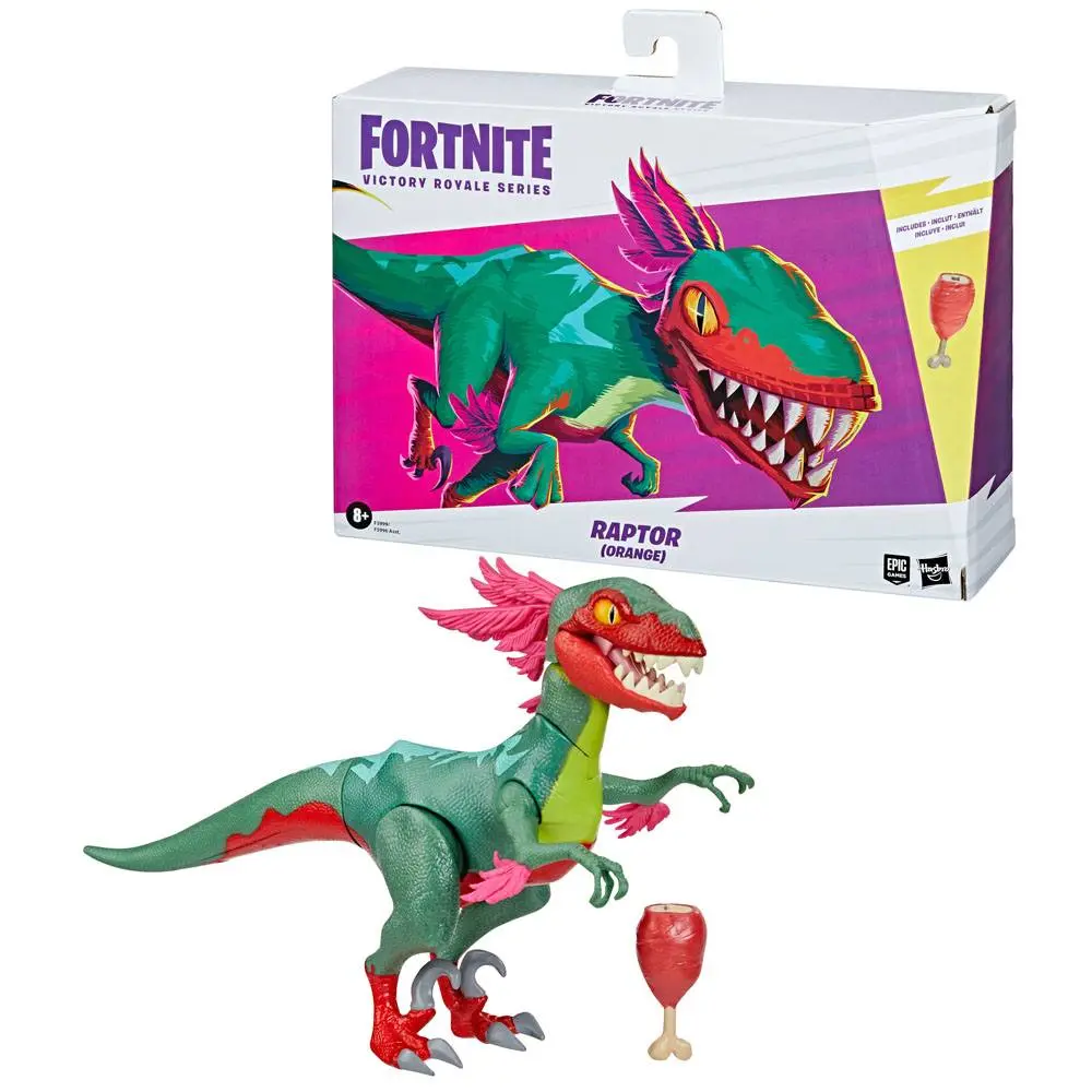 Fortnite Victory Royale Series Actionfigur Raptor (Orange) 15 cm Produktfoto