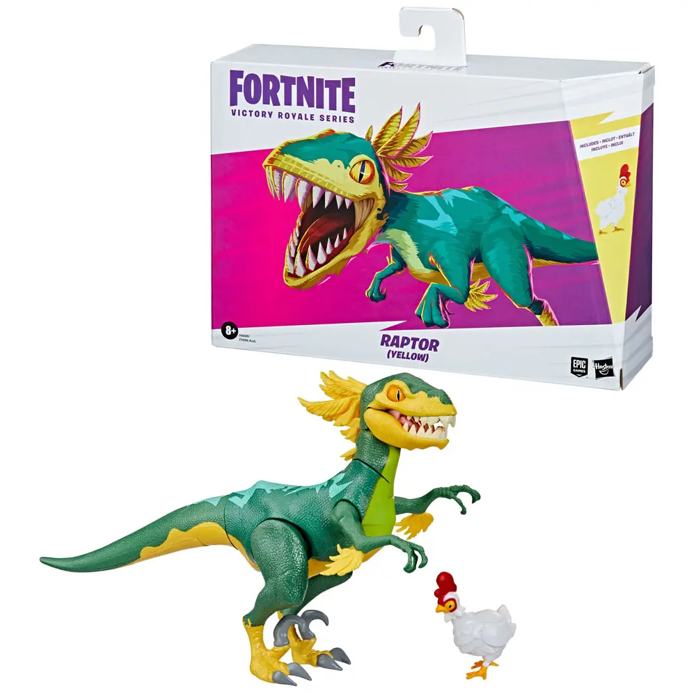 Fortnite Victory Royale Series Actionfigur Raptor (Yellow) 15 cm Produktfoto