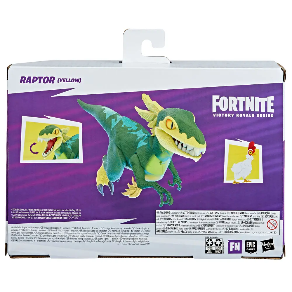 Fortnite Victory Royale Series Actionfigur Raptor (Yellow) 15 cm Produktfoto