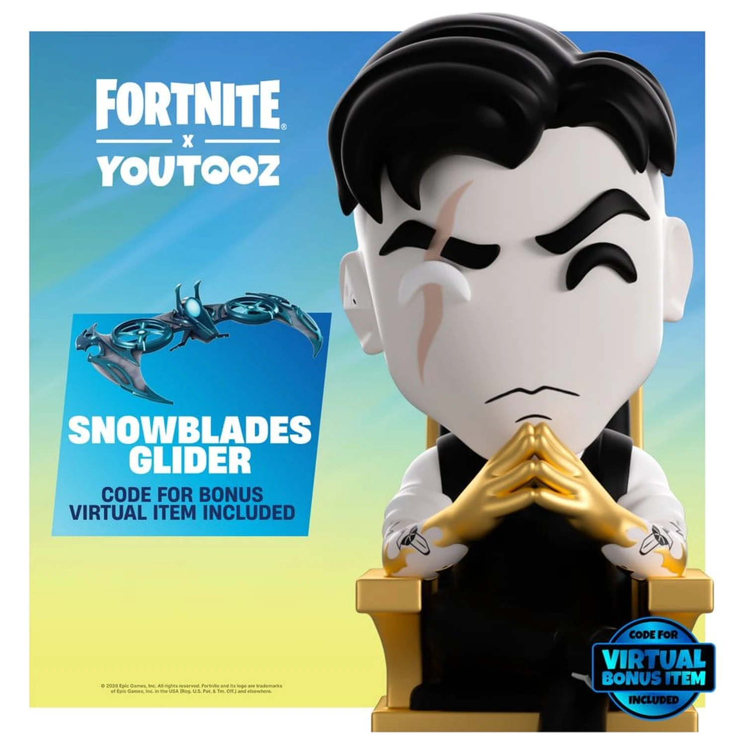 Fortnite Vinyl Figur Midas 10 cm Produktfoto