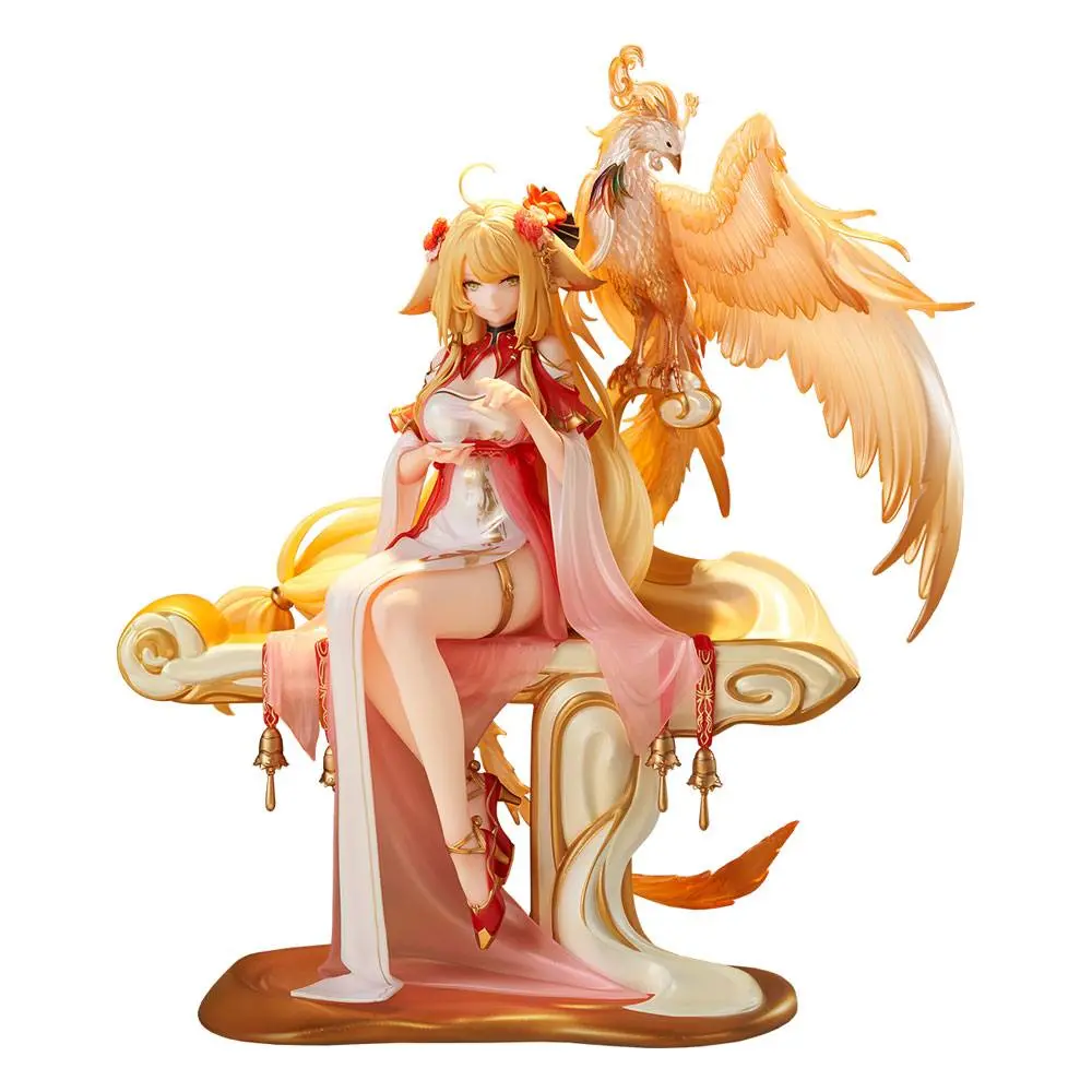 Fox Spirit Matchmaker PVC Statue 1/7 Honghong Tushan Golden Feather Dress Ver. 27 cm Produktfoto
