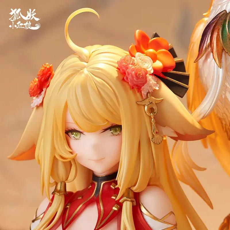 Fox Spirit Matchmaker PVC Statue 1/7 Honghong Tushan Golden Feather Dress Ver. 27 cm Produktfoto