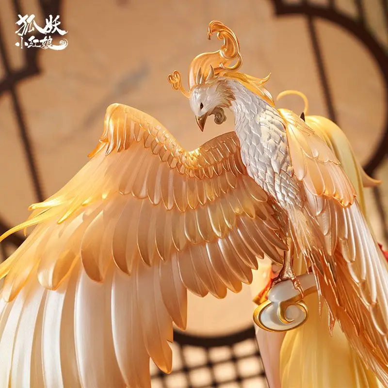 Fox Spirit Matchmaker PVC Statue 1/7 Honghong Tushan Golden Feather Dress Ver. 27 cm Produktfoto