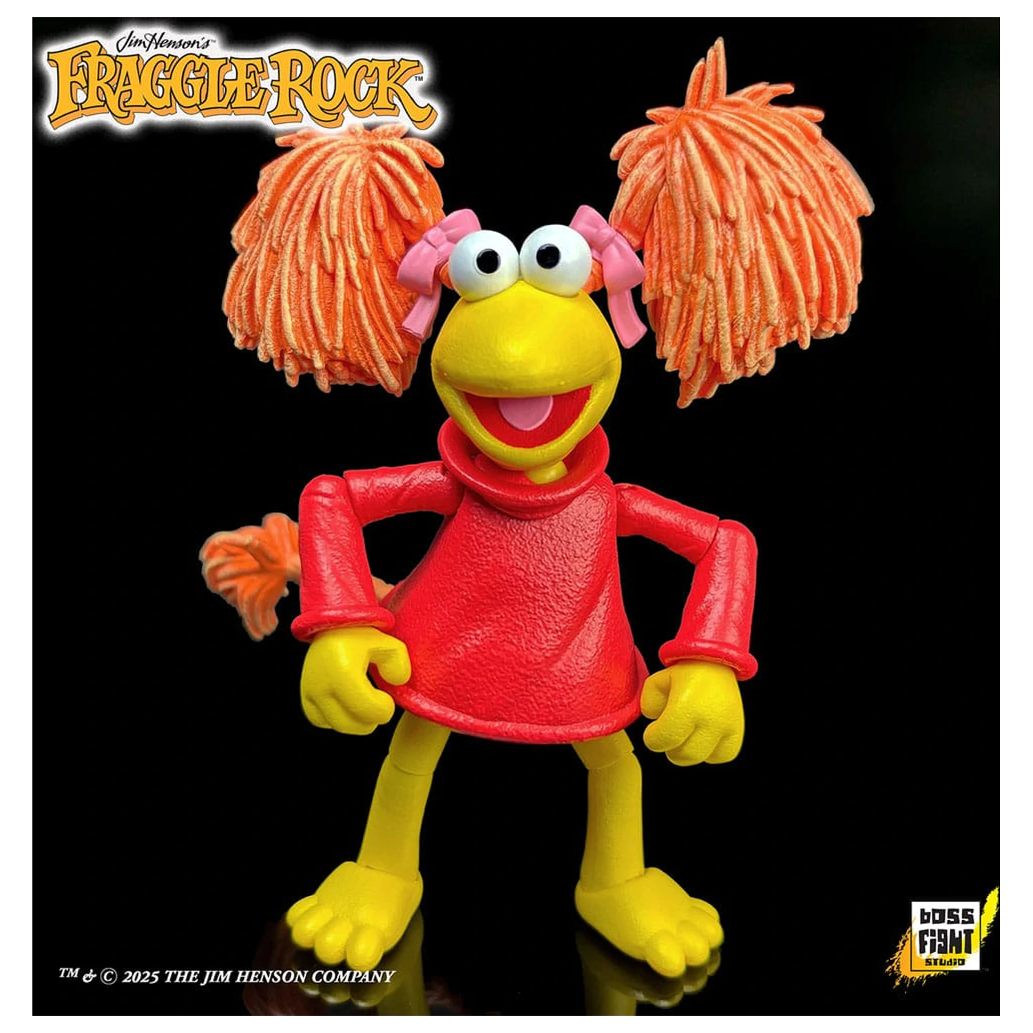 Fraggle Rock Action Figur Rot Produktfoto