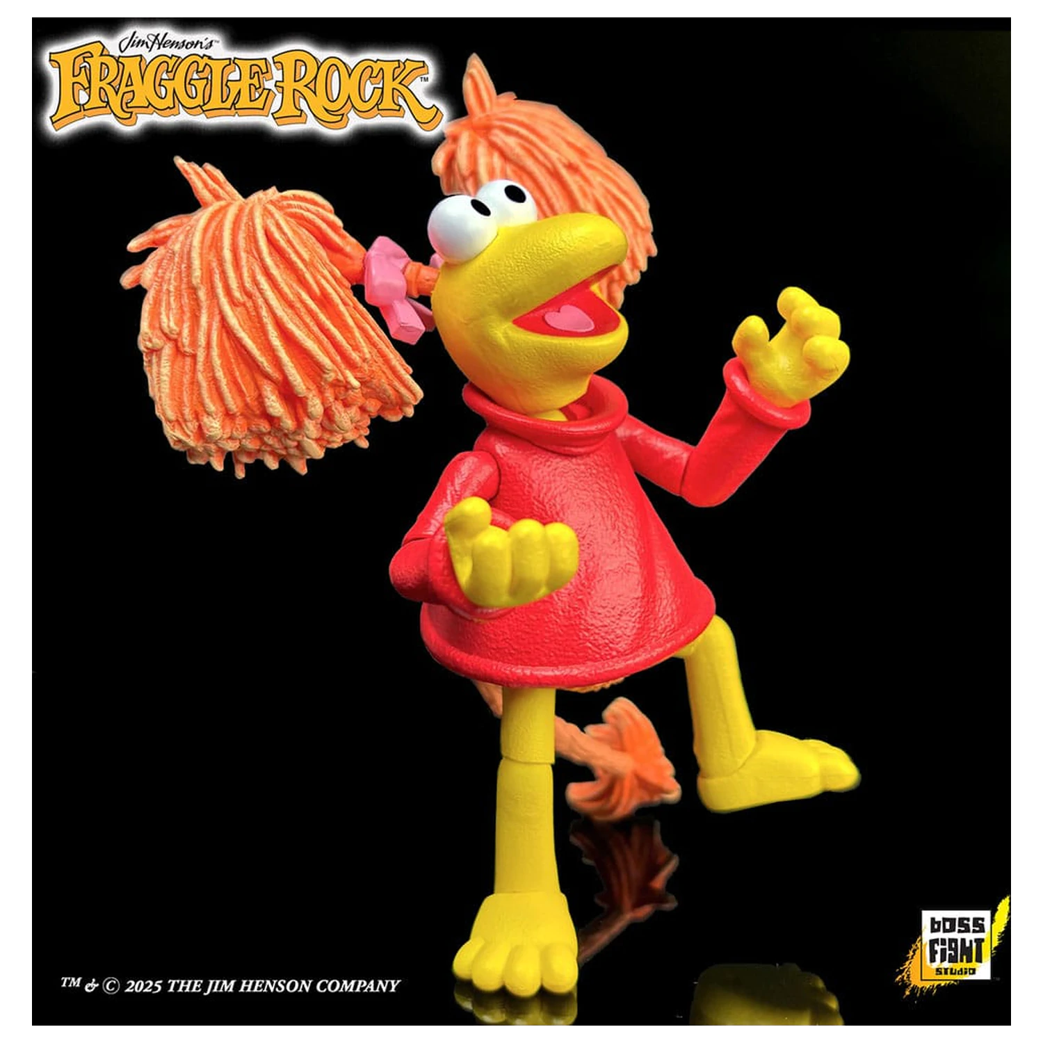 Fraggle Rock Action Figur Rot Produktfoto