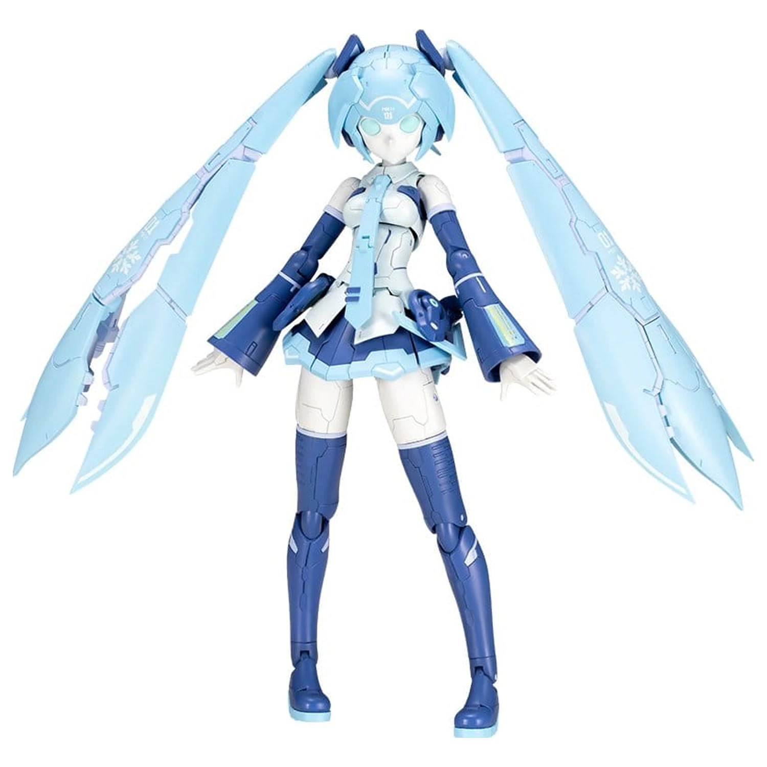Frame Arms Plastikmodellbausatz 1/100 Frame Artist Snow Miku 16 cm Produktfoto