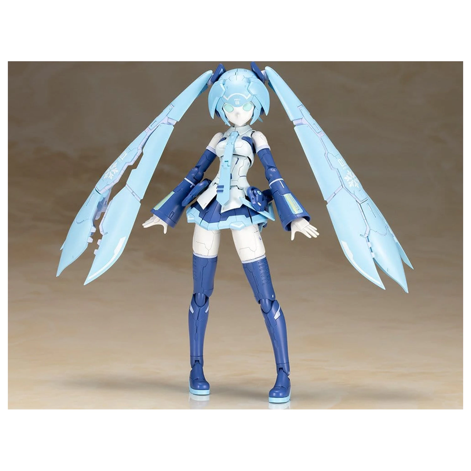 Frame Arms Plastikmodellbausatz 1/100 Frame Artist Snow Miku 16 cm Produktfoto