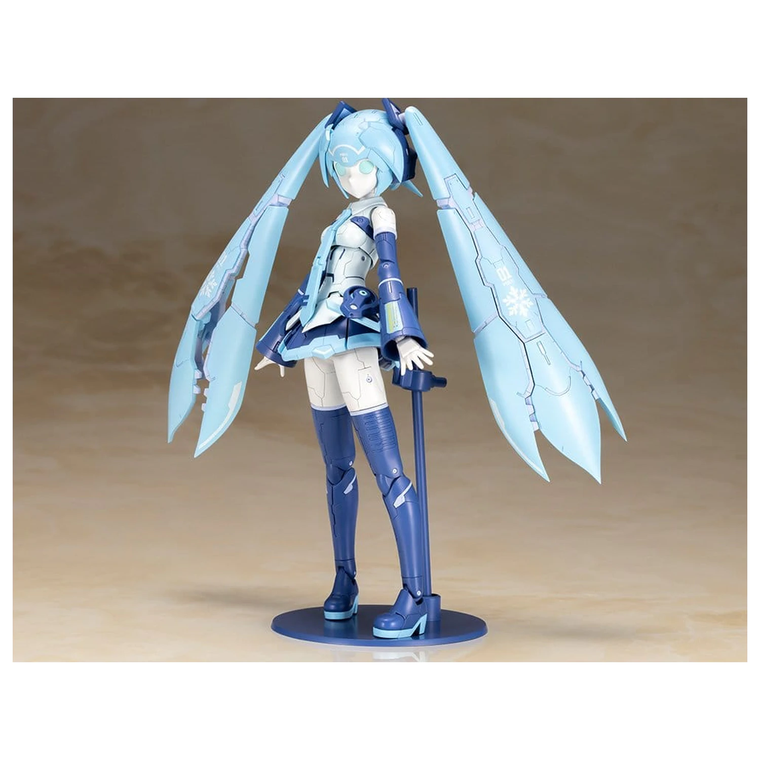 Frame Arms Plastikmodellbausatz 1/100 Frame Artist Snow Miku 16 cm Produktfoto