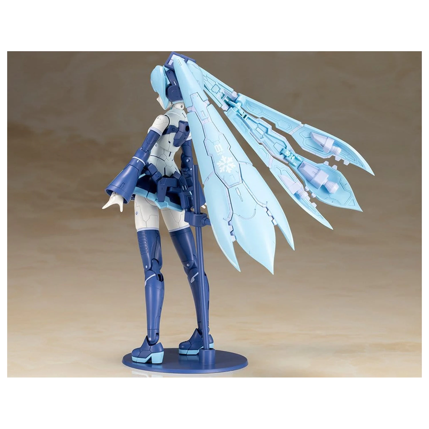 Frame Arms Plastikmodellbausatz 1/100 Frame Artist Snow Miku 16 cm Produktfoto