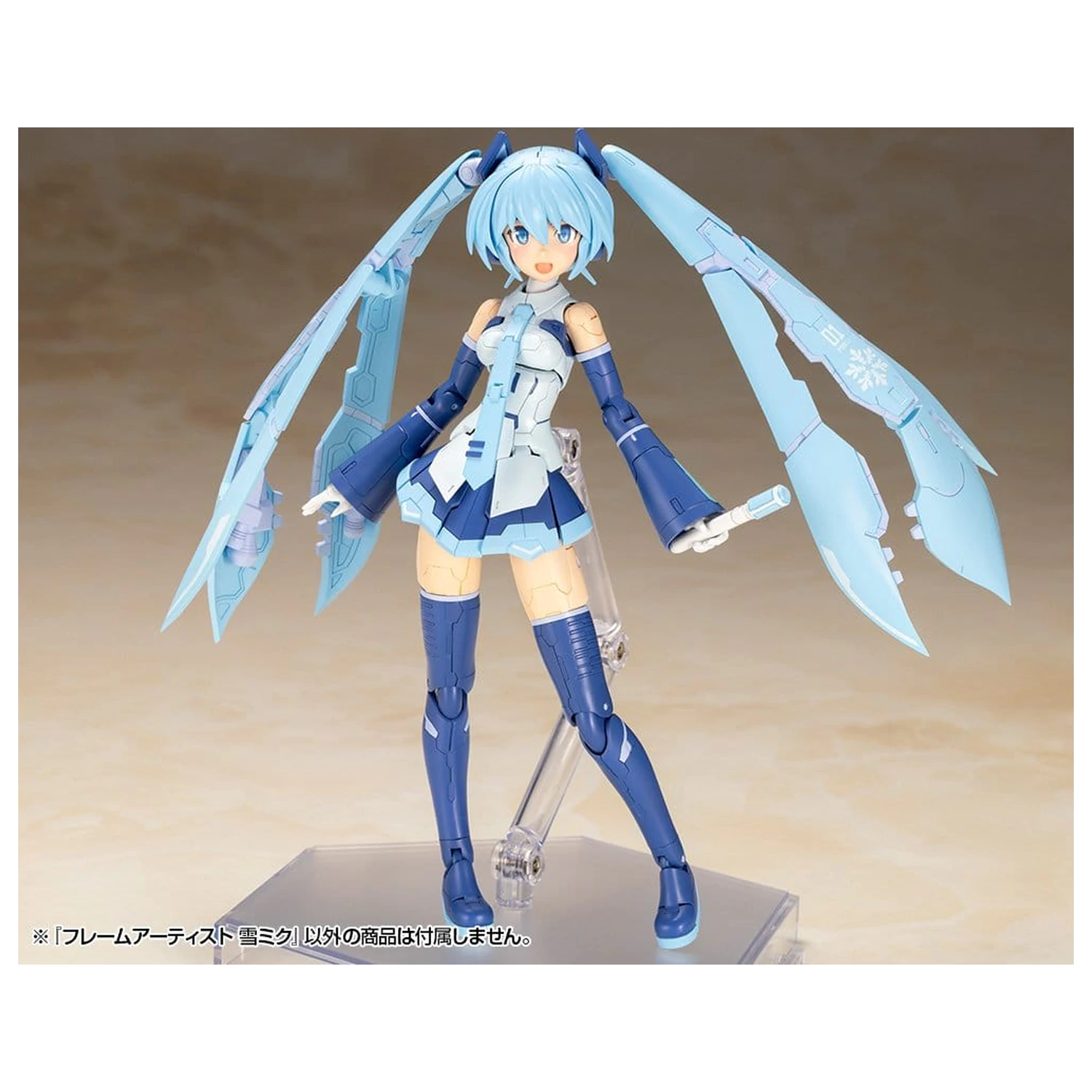 Frame Arms Plastikmodellbausatz 1/100 Frame Artist Snow Miku 16 cm Produktfoto