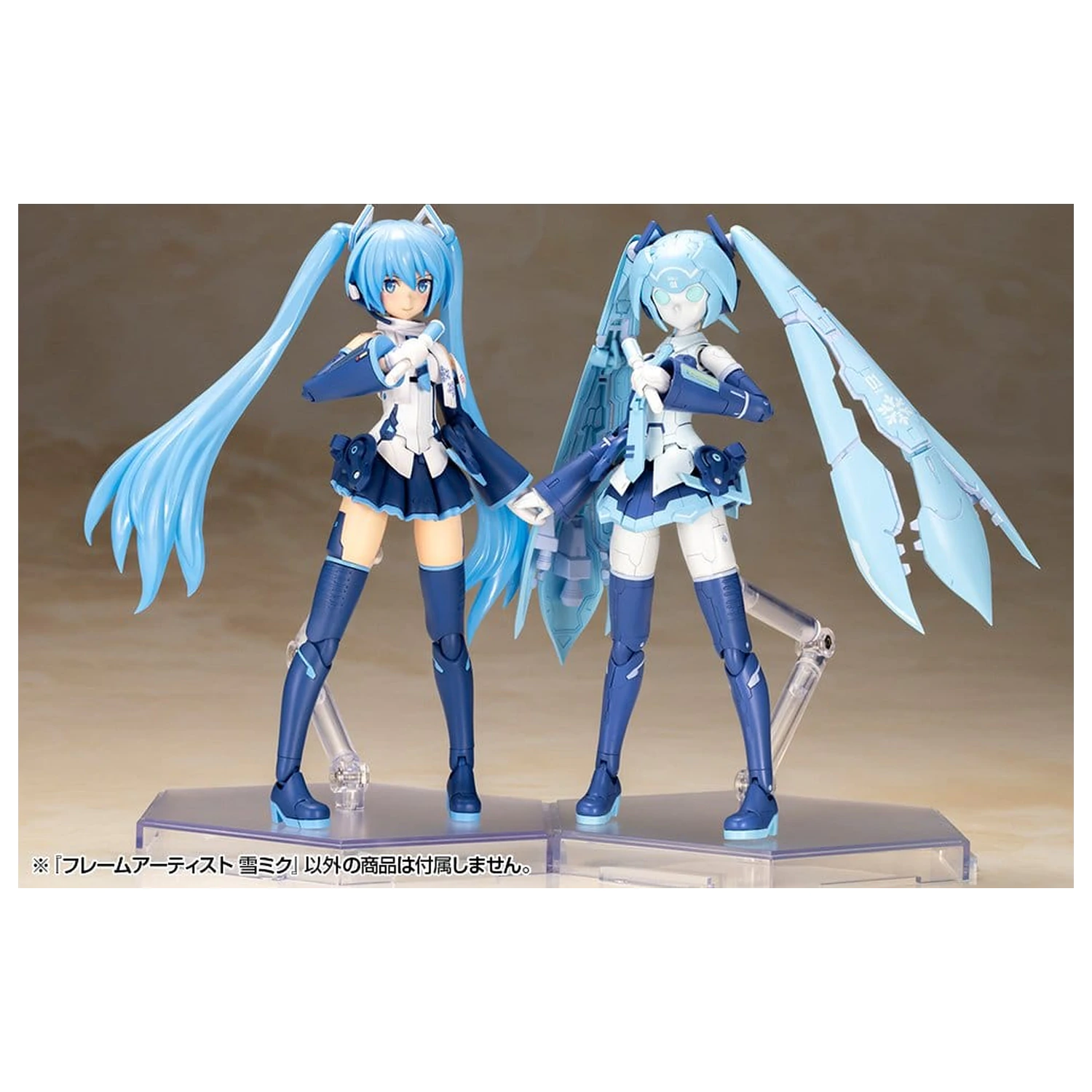 Frame Arms Plastikmodellbausatz 1/100 Frame Artist Snow Miku 16 cm Produktfoto