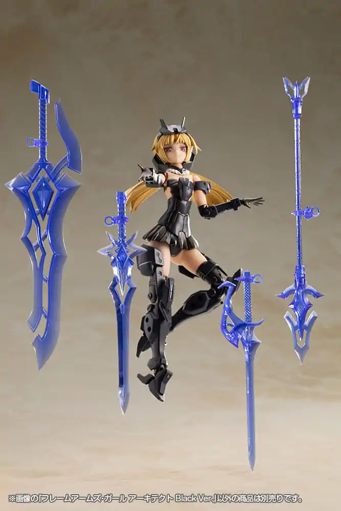 Frame Arms Girl Plastic Model Kit Architect Black Ver. 15 cm Produktfoto