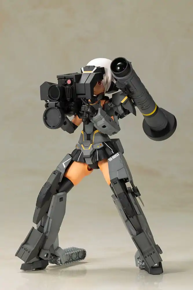 Frame Arms Girl Plastic Model Kit Gourai-Kai (Black) with FGM148 Type Anti-Tank Missile 16 cm termékfotó