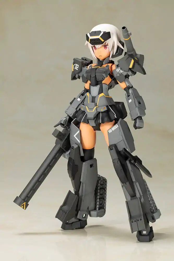 Frame Arms Girl Plastic Model Kit Gourai-Kai (Black) with FGM148 Type Anti-Tank Missile 16 cm termékfotó