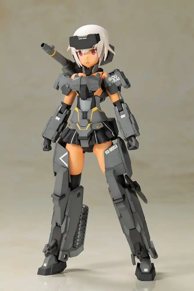 Frame Arms Girl Plastic Model Kit Gourai-Kai (Black) with FGM148 Type Anti-Tank Missile 16 cm termékfotó