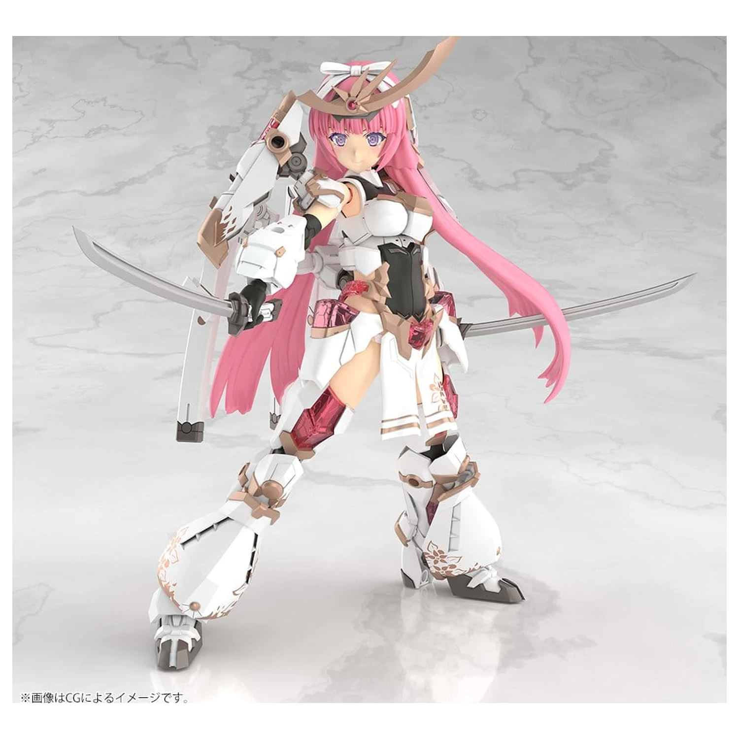 Frame Arms Girl Kunststoffmodell Bausatz Grand Scale Magatsuki Kikka 25 cm Produktfoto