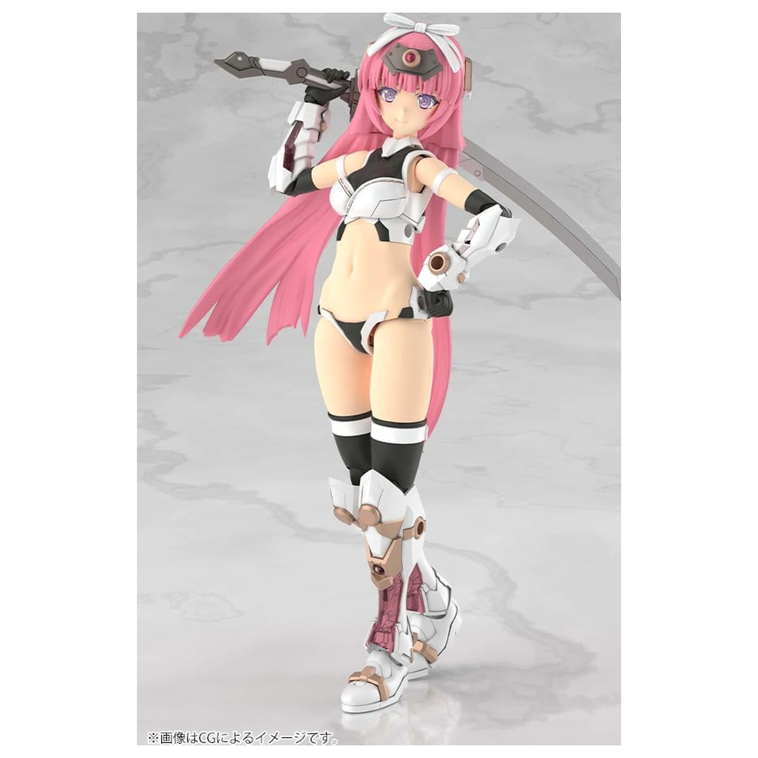 Frame Arms Girl Kunststoffmodell Bausatz Grand Scale Magatsuki Kikka 25 cm Produktfoto